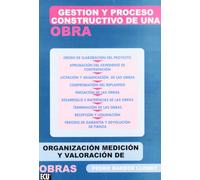 Gestión y proceso constructivo de una obra (SIN COLECCION)