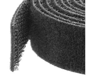 gestionador de cableado con gancho bucle tiras bobina 15m