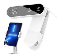 Gestor automático para teléfono - Inteligente Rápido Silencioso Pantalla LED Velocidad Ajustable - Dispositivo Auto Touch con simulación de ,para juegos en directo, gusto, actividades social media