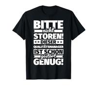 Gestor de calidad divertido frase Camiseta
