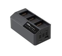 Gestor de Cargador de Batería de Carga Rápida de Tres Canales Butler para Dron para 4 Pro, Base de Carga Rápida con Enchufe del Reino Unido
