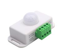 Gestor de movimiento pequeño activado con retardo de apagado ajustable de 2 segundos a 5 minutos, ajuste automático, sensores de movimiento, interruptores transductores de radio