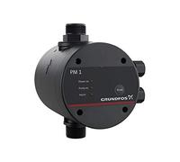 Gestor de presión, modelo PM 1 22, para un control automático del arranque/parada de la bomba, 1200W, presión de conexión 2,2 bar, 16,5 x 14,3 x 17,1 centímetros (Referencia: Grundfos 96848701)