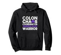 Gestor del caos intestinal - Colitis Krieger Sudadera con Capucha