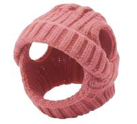 Gestrickte Hundemütze Mit Ohrlöchern - Warme Wintermütze Für Kleine Hunde & Katzen - Weiche, Atmungsaktive Haustiermütze Für Geburtstag, Weihnachten & Cosplay - Passend Für Chihuahua, Bulldogge, Welpe
