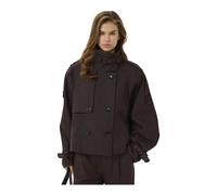 Gestuz - Double-Breasted Coats - Coats - Mujer - Marrón - M -