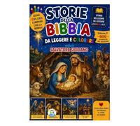 GESU': La nascita del Salvatore (Storie della Bibbia da leggere e colorare)