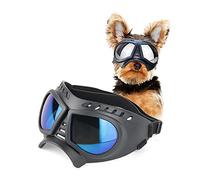 Gesuche Gafas para perros, protección UV, protección contra el viento, protección contra el polvo, protección contra la nieve, protección contra la niebla, gafas de marco suave para hocico largo