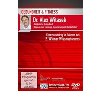 Gesundheit & Fitness - Dr. Alex Witasek/Glückssache Gesundheit: Wege zu mehr Leistung, Begeisterung und Wohlbefinden [Alemania] [DVD]