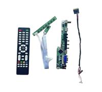 GESXNPBN Kit De Placa Controladora De TV Analógica Compatible con HB140WX1-100/200/300/400/500, 40 Pines, LVDS, 1366 X 768, 14 Pulgadas, HDMI+VGA+AV+USB, For Portátil.(For HB140WX1-101)