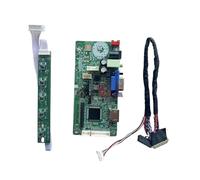 GESXNPBN Kit DIY Compatible con BT156GW01 V.4 BT156GW02 V.0 1366x768 HDMI Compatible con 40 Pines LVDS Portátil Pantalla VGA 15.6" 58C Controlador De Placa(For BT156GW02 V.0)