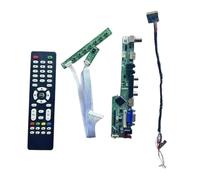 GESXNPBN Kit DIY Compatible con Pantalla De Portátil LP140WH8-TLA1/TLC1/TLD1, 40 Pines LVDS, 14", 1366x768, TV Analógica, Placa Controladora HDMI+VGA+AV+USB.(For LP140WH8(TL)(D1))