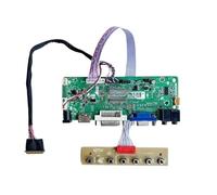 GESXNPBN Placa Controladora Compatible con B156HW01 V0/V1/V2/V3/V4/V5/V6, Kit De Matriz For Portátil De 15,6" Compatible con HDMI, 1920x1080, LVDS De 40 Pines, DVI Y VGA.(For B156HW01 V.4)