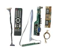 GESXNPBN Placa Controladora Compatible con HT190E01, HT170E01 Y HT170EX1, Kit De 1280 X 1024, Pantalla LCD Analógica De 30 Pines LVDS AV, HDMI, VGA, IR Y USB For TV 4CCFL.(For HT190E01-101)