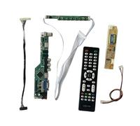 GESXNPBN Placa Controladora Compatible con LP156WH1 M156NWR1 N156B3, Kit De Bricolaje, 1 CCFL AV + HDMI + VGA + IR + USB, Pantalla LCD Analógica For TV, 1366 X 768, LVDS De 30 Pines.(For N156B3-L0B)