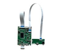 GESXNPBN Placa Controladora LCD Compatible con N156HCA-EA1/EAA/EAB/EBA/EBB, 2 Unidades, Tipo C, HDMI-Mini, 15,6", 1920x1080, 30 Pines, EDP, Kit De Pantalla For Portátil.(For N156HCA-EBA)