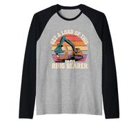 Get A Load of This I'm The Ring Bearer Lindo Hijo - Camiseta Manga Raglan