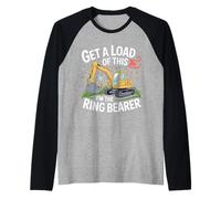 Get A Load of This I'm The Ring Bearer Lindo Hijo - Camiseta Manga Raglan