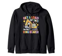 Get A Load of This I'm The Ring Bearer Lindo Hijo Sudadera con Capucha