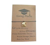 Get Her Graduation Gift For Him Bracelet with Graduation Card Graduation Gift High School College Cute Dangling