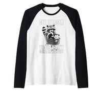 Get In Loser Trouble Aint Going To Make Itself Camiseta Manga Raglan