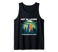 Get In Loser were Doing Butt Stuff LGBTQ UFO Camiseta sin Mangas