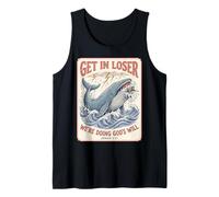Get In Loser We're Doing Gods Will Jonah 1:17 Christian Camiseta sin Mangas