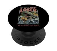 Get In Loser We're Doing God'S Will PopSockets PopGrip Adhesivo