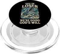 Get In Loser We're Doing God'S Will PopSockets PopGrip para MagSafe
