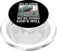 Get In Loser We're Doing God'S Will PopSockets PopGrip para MagSafe