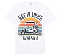Get in Loser We're Going to Look for Your Ball Golfer Comfort Colors Adult Heavyweight T-Shirt