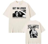 Get In Loser We're Going To The Cottage Camiseta Ilya Rozanov Shane Hollander Heated Rivalry Manga Corta Camiseta Unisex De Algodón Puro-Khaki||3X_l
