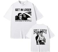 Get In Loser We're Going To The Cottage Camiseta Ilya Rozanov Shane Hollander Heated Rivalry Manga Corta Camiseta Unisex De Algodón Puro-White||s