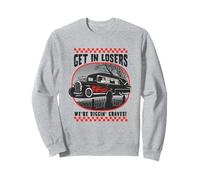 Get In Losers We're Diggin' Graves Vintage Halloween Sudadera