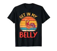 Get In My Belly Otoño Otoño Cool Pavo Divertido Acción de Gracias Camiseta