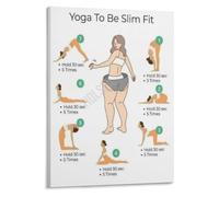 Get Lean Yoga Routine Poster Full Body Stretching Guide