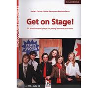 Get on Stage! Teacher's Book with DVD and Audio CD: 21 Sketches and Plays for Young Learners and Teens (Helbling Photocopiable Resources) - 9781107637757 (CAMBRIDGE)