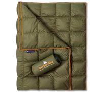 Get out Gear Manta de Camping de plumón, Ligera, Plegable, 650 Relleno, compacta, Impermeable y cálida, para Camping, Senderismo, Viajes, Hamaca