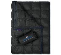 Get Out Gear Manta de Camping Doble hinchada, Extra esponjosa, Plegable, Ligera y cálida, Ideal para Exteriores, Viajes, Estadio, Festivales, Playa, Hamaca, Colcha de Campamento Resistente al Agua
