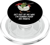 Get out of My Way I'm Gonna Poop My Pants PopSockets PopGrip para MagSafe