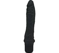 Vibrador realista maxi vaginal consolador falo vibrante negro de silicona...