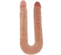 GET REAL - DOBLE DONG 40 CM NATURAL