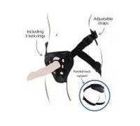 GET REAL - STRAP-ON DELUXE HARNES NEGRO