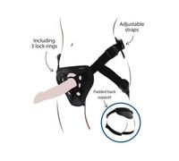 GET REAL - STRAP-ON DELUXE HARNES NEGRO