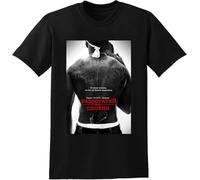 Get Rich Or Die Trying T-Shirt Graphic Mens Basic Short Sleeve Cotton Casual T-Shirt Black tee Shirt Men's