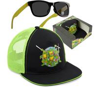 Get Trend Batman | Tortugas Ninja | Marvel Avengers Gorra y Gafas de Sol Niño Set, Gorra Infantil Verano, Protección UV y Gafas Sol Niño, Regalo Niños