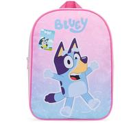Get Trend Bluey Mochila Infantil Bolsa Niña Niño 3+ Años Mochilas de Viaje Escolares Deportivas Preescolar Primaria Regalos Niños (Rosa Bluey)