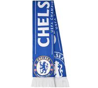 Get Trend Chelsea FC Bufanda Futbol Invierno para Hombre y Adolescente, Bufanda Azul Larga con Flecos, Regalo Hombres