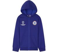 Get Trend Chelsea FC Sudadera con Capucha y Cremallera para Niños Adolescentes 7-14 Años, Diseño de los Blues, Regalos de Fútbole (7-8 Años, Azul Chelsea)