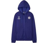 Get Trend Chelsea FC Sudadera Hombre con Capucha y Cremallera, S-3XL, Diseño de los Blues, Regalo de Fútbol para Él (XL, Azul Chelsea)